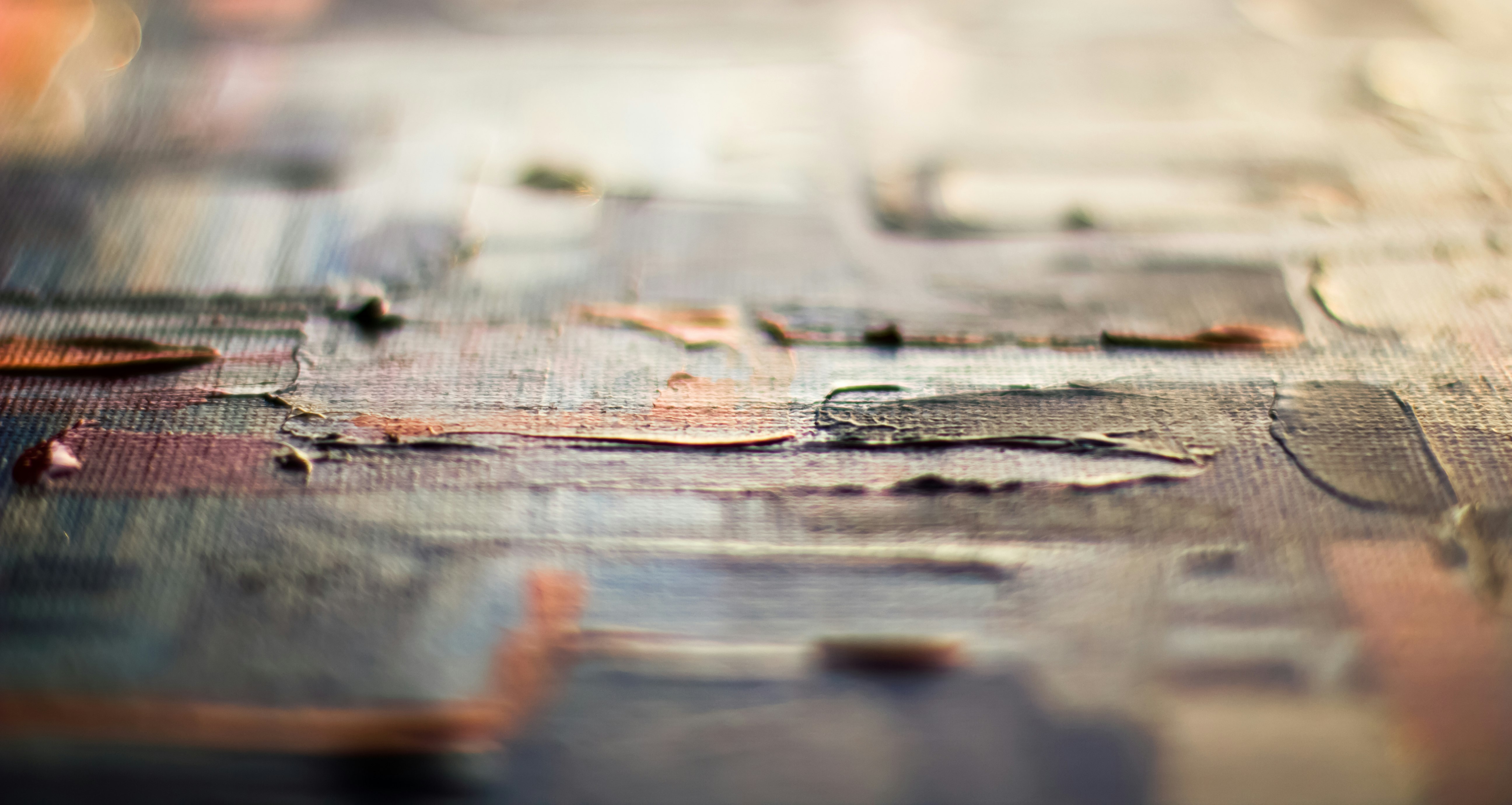 brown wooden surface with water droplets